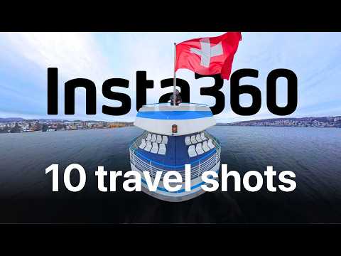 10 CREATIVE Insta360 X5 Shots for a Travel Vlog!