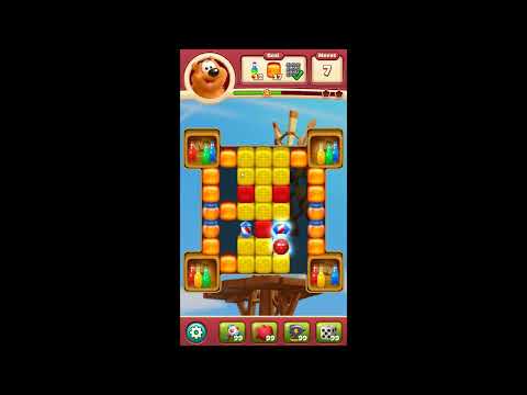 Toon Blast Level 8403 - NO BOOSTERS 🐻🐺🐱 | SKILLGAMING ✔️