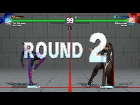 SFV~ Chun-li (Filipinoman) vs. Juri (UA_Saionide) HD 2