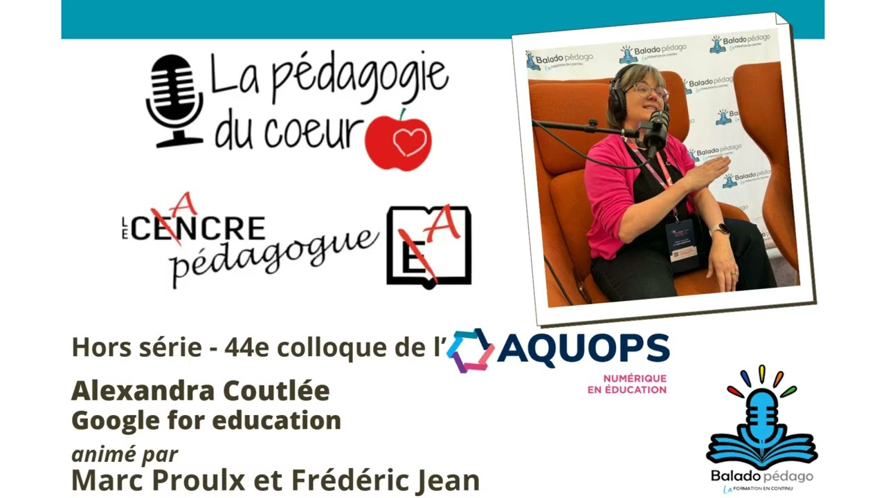 Alexandra Coutlée au 44e colloque de l'AQUOPS