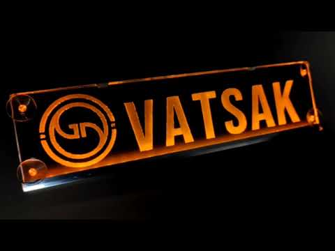 Led табличка для автомобиля с надписью "Vatsak" - фото 1 - id-p2872927438