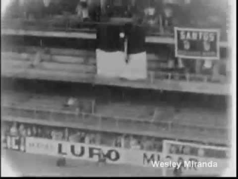 Santos 3x0 Juventus - 14/05/1969 - 3 gols de Edu