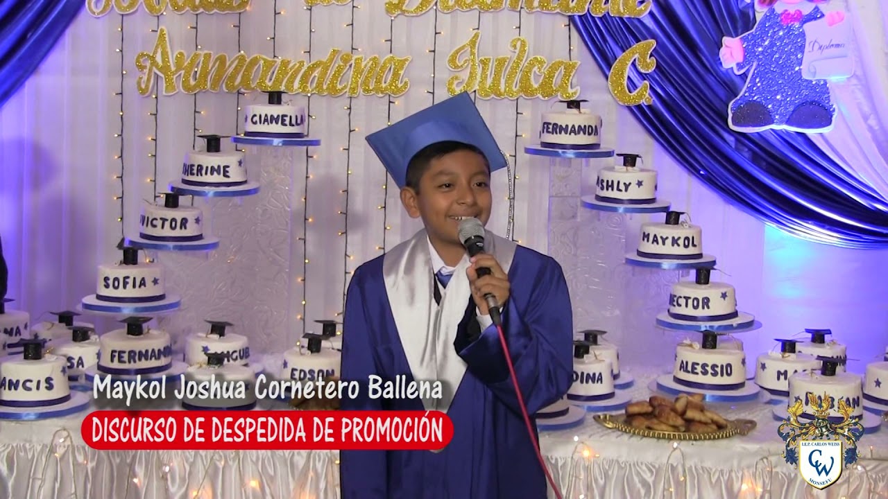 DISCURSO DESPEDIDA PROMOCION NIVEL PRIMARIA