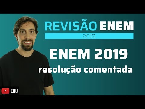 ENEM 2019: Resolução comentada