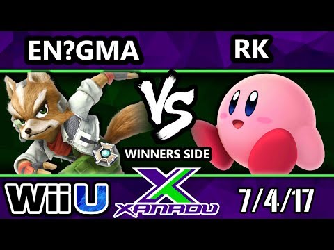 S@X 209 - En?gma (Fox) Vs. RK (Kirby) - SSB4 Tournament - Smash 4 - Smash for Wii U.