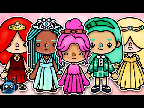 DIE PRINZESSINNEN AKADEMIE👸🌈🏫| PART 3 | SPANNEND | Toca Boca Story Deutsch | Toca Rosa