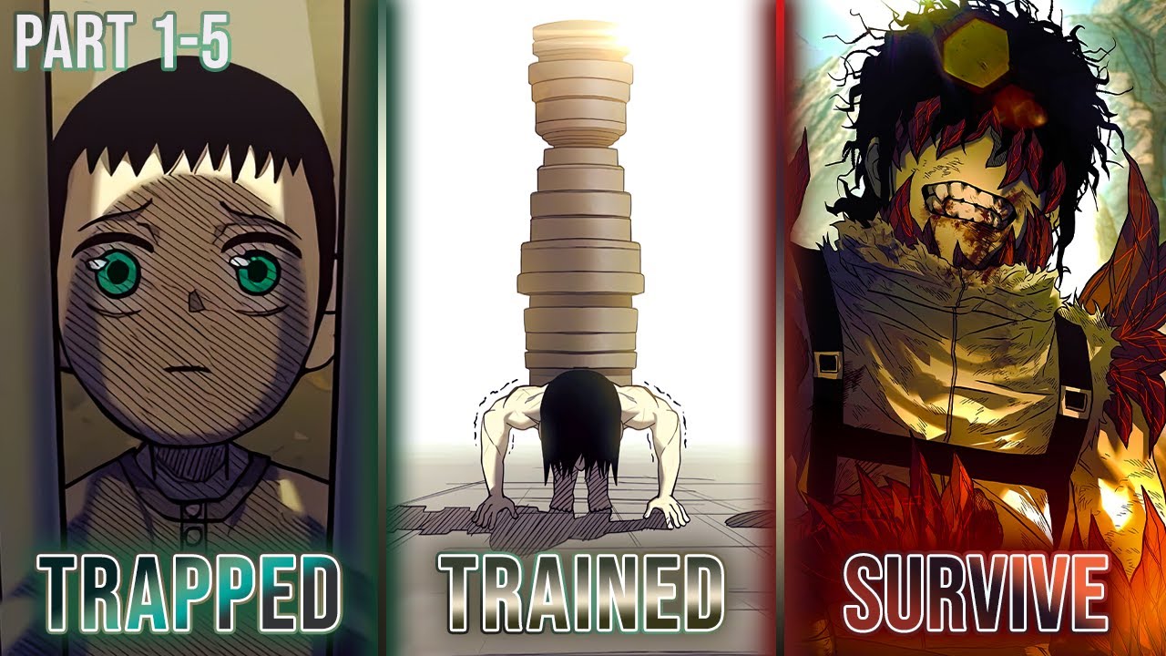 His Father Locked Him In The Basement Forcing Him To Train For The Apocalypse [#1-5] - Manhwa Recap