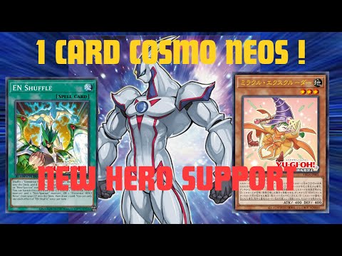 THEY JUST BROKE HEROES WITH MIRACLE EJECTOR |1 Card Cosmo Neos Combo | HERO SUPPORT| Yu-Gi-Oh! 2025 