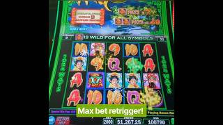 Spitfire Retriggers for a Huge Max Bet Win! #slots #casino #spitfire