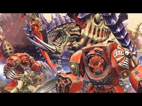 Blood Angels Terminators vs 5000+ Tyranids! - Astartes Mod, Warhammer 40K: Dawn of War 2 Retribution