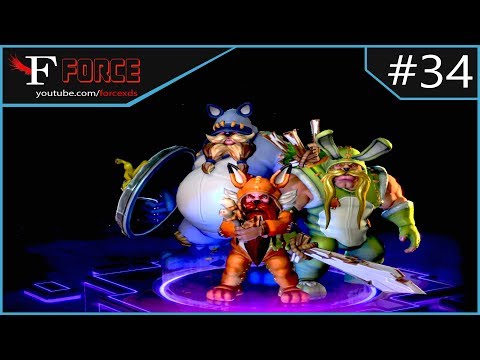 JOGANDO COM 3 PERSONAGENS AO MESMO TEMPO(OS VIKINGS PERDIDOS) - HEROES OF THE STORM - #34 - PTBR