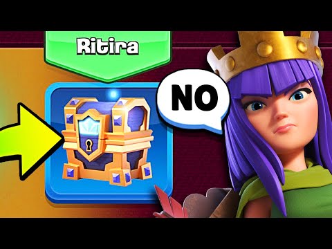 NUOVO CAMPIONE GRATISSSEEEE... #NOQUEEN! - Clash Royale