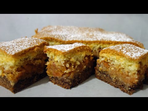 Ciasto Babci Heni – mój smak dzieciństwa! Pyszne ciasto kakaowe z jabłkami i biszkoptową pierzynką!