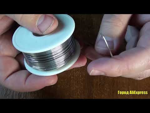 Припой Олово Kaina Solder 1мм 100г 63/37 60/40 Flux 2.0%