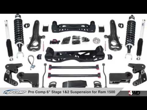 Pro Comp 6 Inch Stage I&II Suspension for Ram 1500