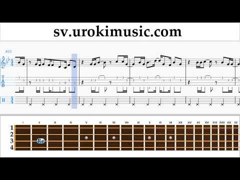 Lär Dig Spela Ukulele Major Lazer & DJ Snake - Lean On Tabs Nybörjare Del 2 um-i492