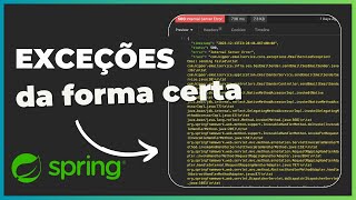 COMO TRATAR EXCEÇÕES NO JAVA SPRING