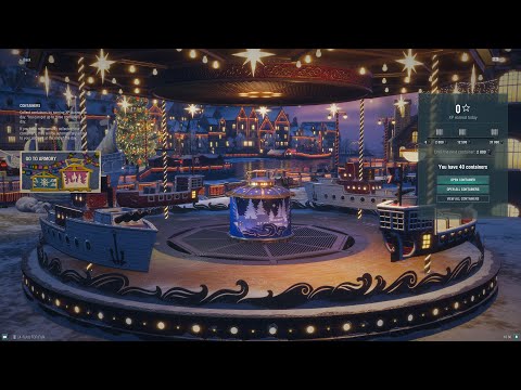 World of Warships: Open 40x Santa's Mega Gift Container [Patch 0.13.11] (Part 2)