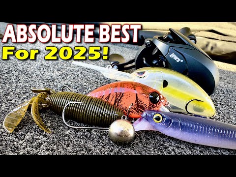 The ABSOLUTE BEST Bass Fishing Lures to Catch Monster Bass in 2025