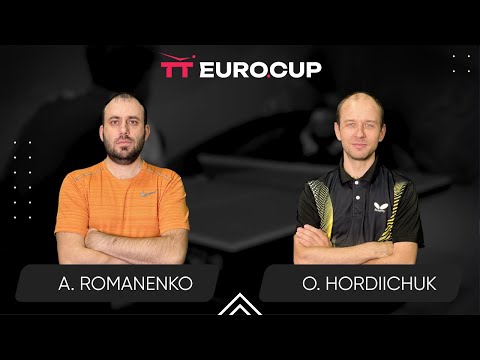 16:45 Andrii Romanenko - Oleksandr Hordiichuk 13.09.2025 T Euro.Cup Ukraine Master. TABLE 4