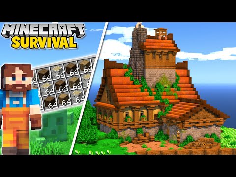 Unbelievable! Automatic Tree Farm in Minecraft 1.20 - Blockdown