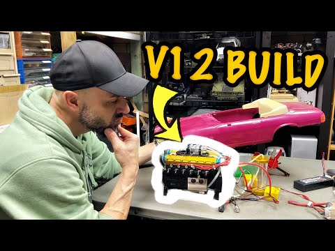V12 ENGINE RC CAR BUILD PART 1