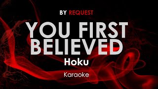 You First Believed - Hoku karaoke