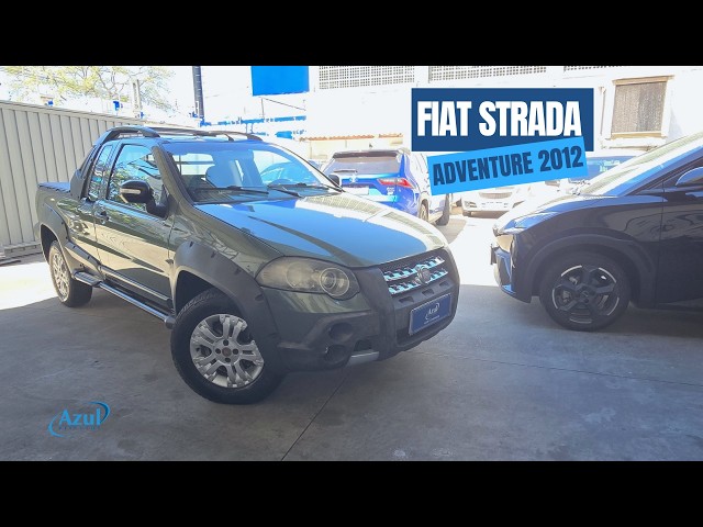 Vídeo FIAT STRADA 1.8 MPI ADVENTURE CE 16V FLEX 2P MANUAL