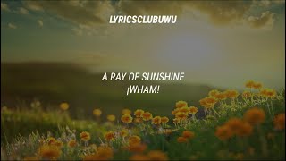 Wham! - A Ray Of Sunshine (Sub Español)