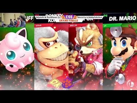 CSS 31 Doubles - G - flux & lolyoshi (Mario/Doc/Puff) vs. Bobby & Morty (DDD/CF/Falco/DK/Fox) - SSBU