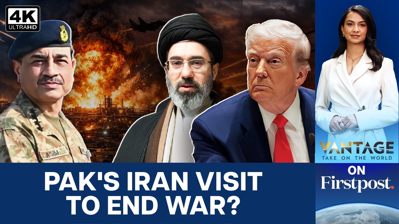 Pak's Army Chief Munir Meets Iran's Ghalibaf To Escalate Peace Talks | Vantage on Firstpost | 4K