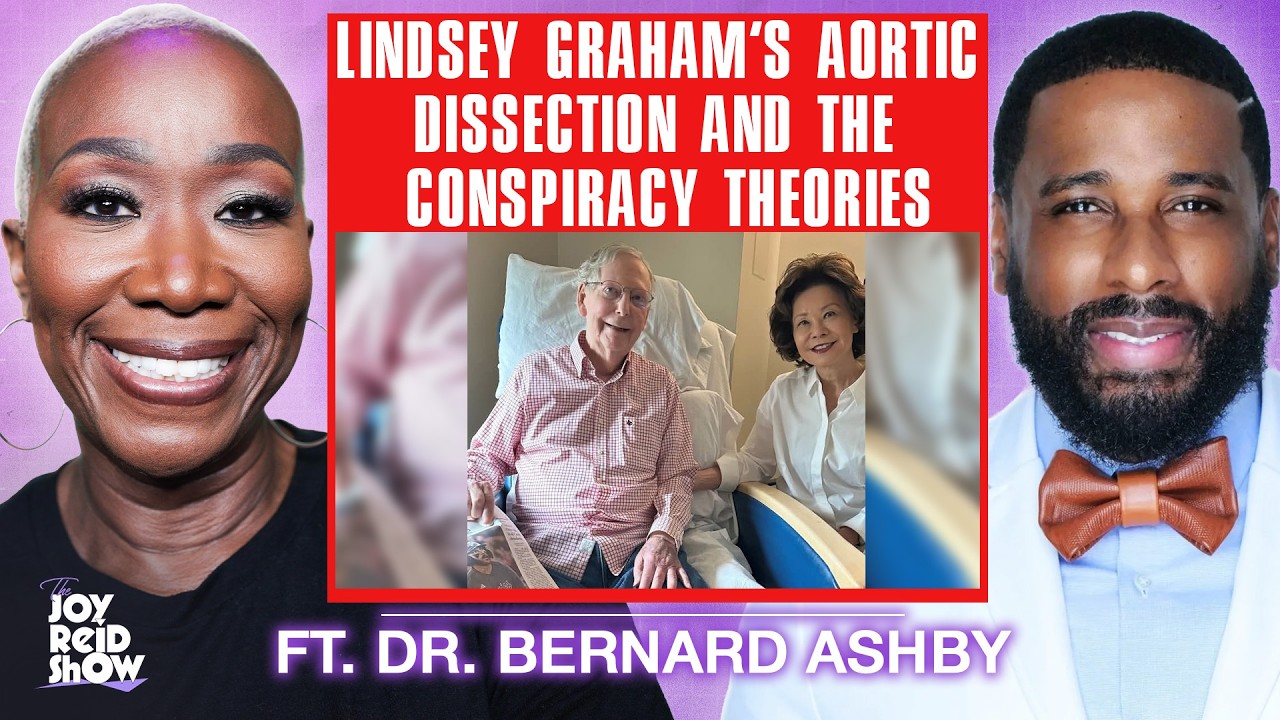 Lindsey Graham's Aortic Dissection and the Conspiracy Theories | The Joy Reid Show
