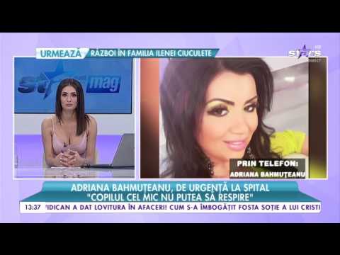 Adriana Bahmuțeanu, de urgență la spital! Copilul cel mic nu putea să respire!