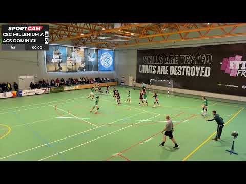 CSC Millenium Giarmata A - ACS Dominicii repriza 1 handbal Junioare 3 24.01.2026 