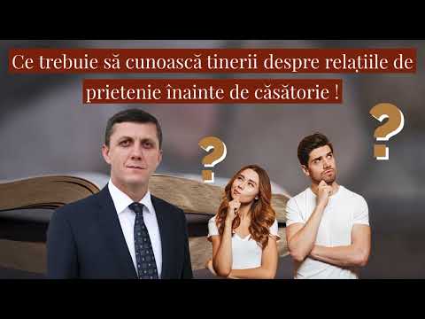 Nelu Brie - All about friendship before marriage!! Very important advice for young people!!