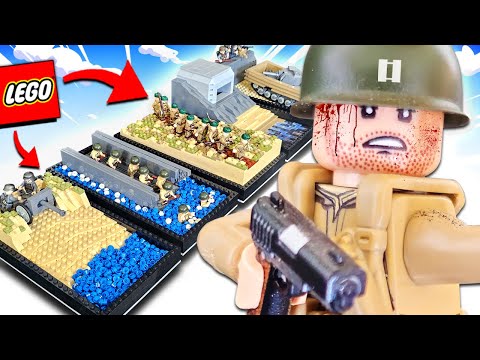 I Built EVERY D-DAY BEACH In This LEGO WW2 Moc!