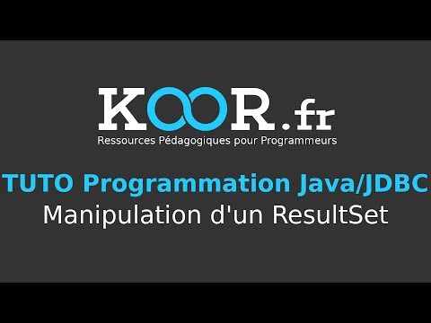 TUTO Java JDBC manipulation d un ResultSet