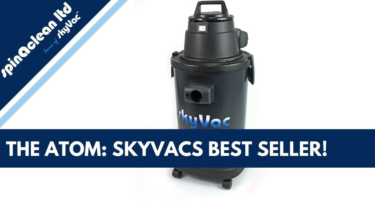 skyVac® Atom Gutter Vacuum: Spinaclean bestseller