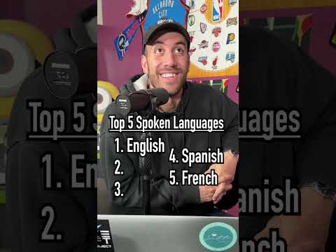 Guessing the TOP 5 Most Spoken Languages!! #shorts #world #languages #top5 #countries