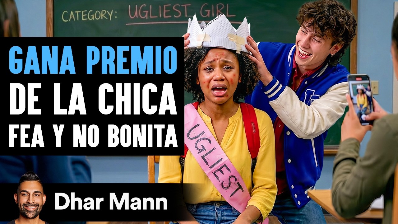 Gana Premio De La Chica Fea y No Bonita | Dhar Mann Studios