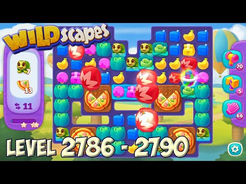 Wildscapes level 2786 - 2790 🐼 Playrix HD