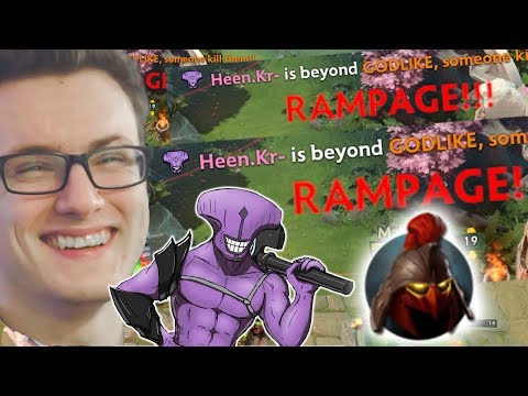 Miracle- Faceless Void RAMPAGE ULTRAKILL Every Where Dota 2