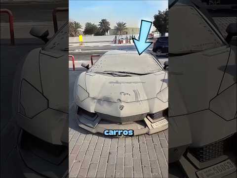 Por que tantos carros de luxo são abandonados em DUBAI? 😳 #curiosidades #shorts