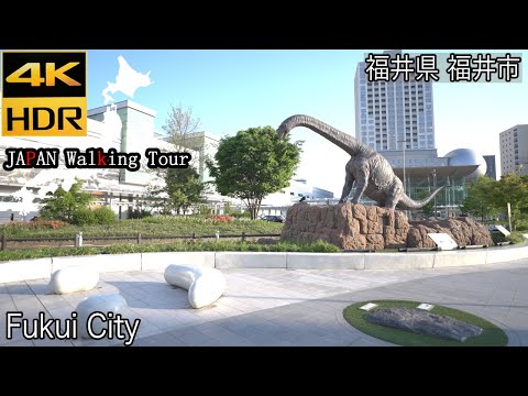 [4K HDR] Fukui City | 福井県福井市