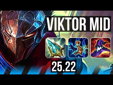 VIKTOR vs YONE (MID) | Dominating | KR Master | 25.22