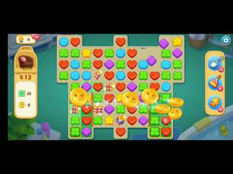 Reto sin usar las bombas de reserva, nivel 4214, juego Matchington Mansion