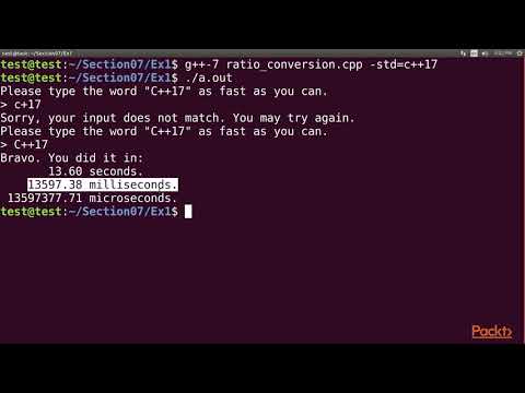 C 17 STL Solutions Conversion and Safely Signalizing Function | packtpub com