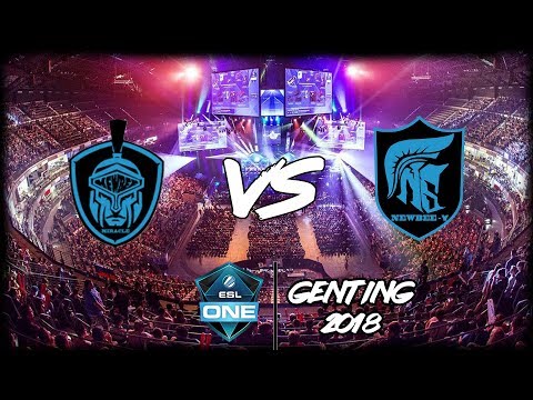 NewBee M vs NewBee Y(BO3) | ESL One Genting 2018 | 2 game