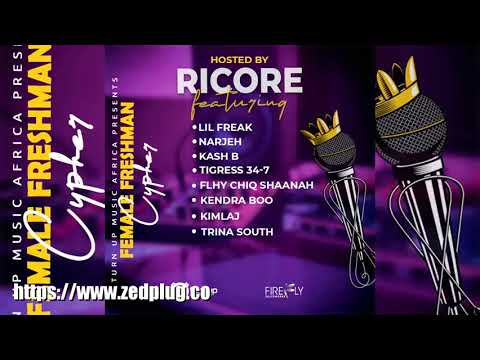 Here Is Female Freshman Cypher Hosted By Ricore Feat Trina South Narjeh Fhly Chiq Shaanah Va