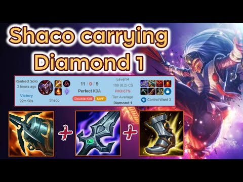 Diamond 1 Shaco Clean Carry - S11 Ranked [League of Legends] Full Gameplay - Infernal Shaco